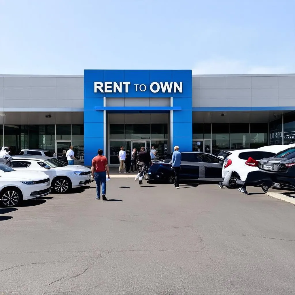 rent to own car dealership